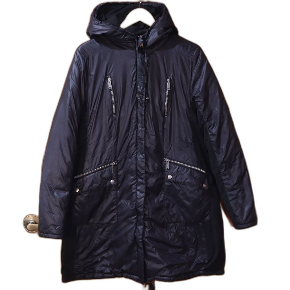 DKNY Black Puffer Jacket XL